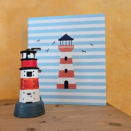 Balkonwohnung Leuchtturm * Hooksiel